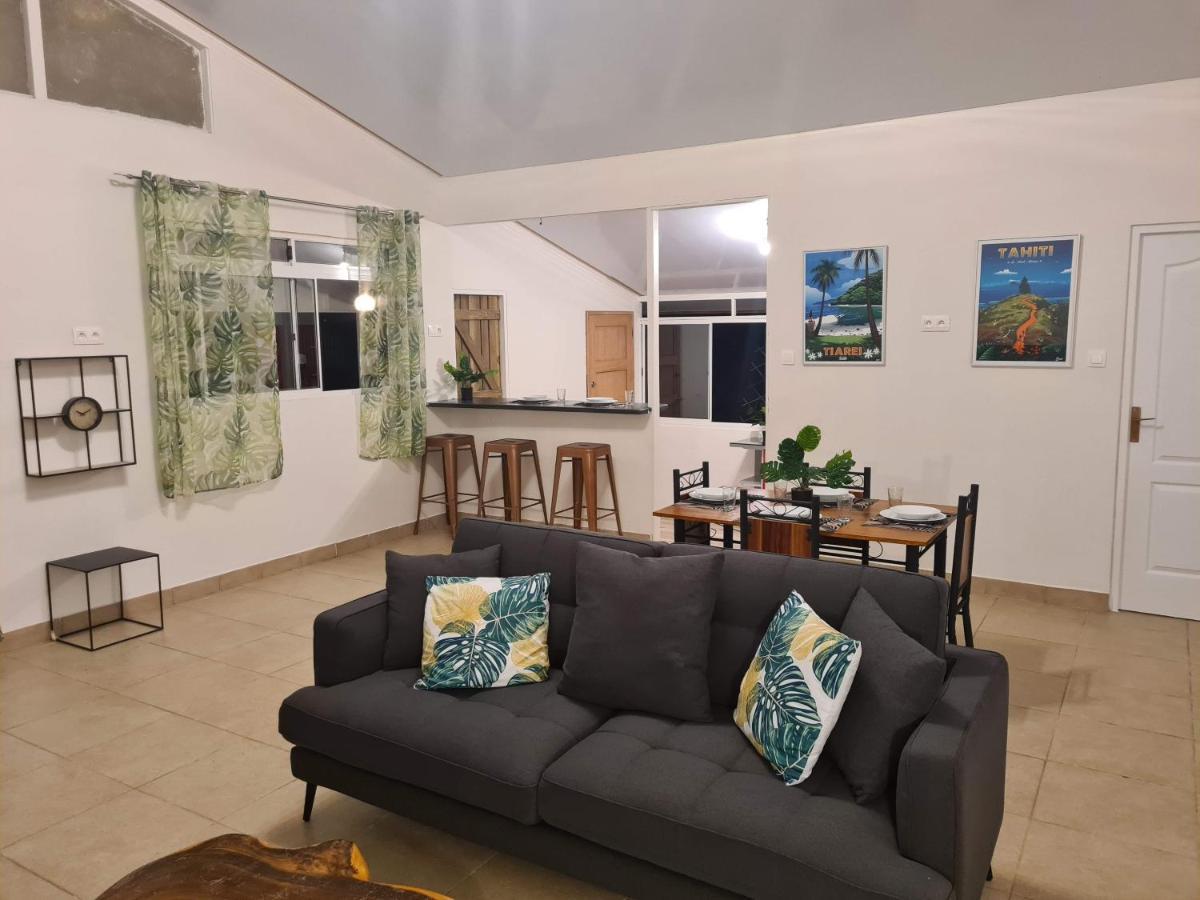 Taharu'U Guest House By The Beach Papara Extérieur photo
